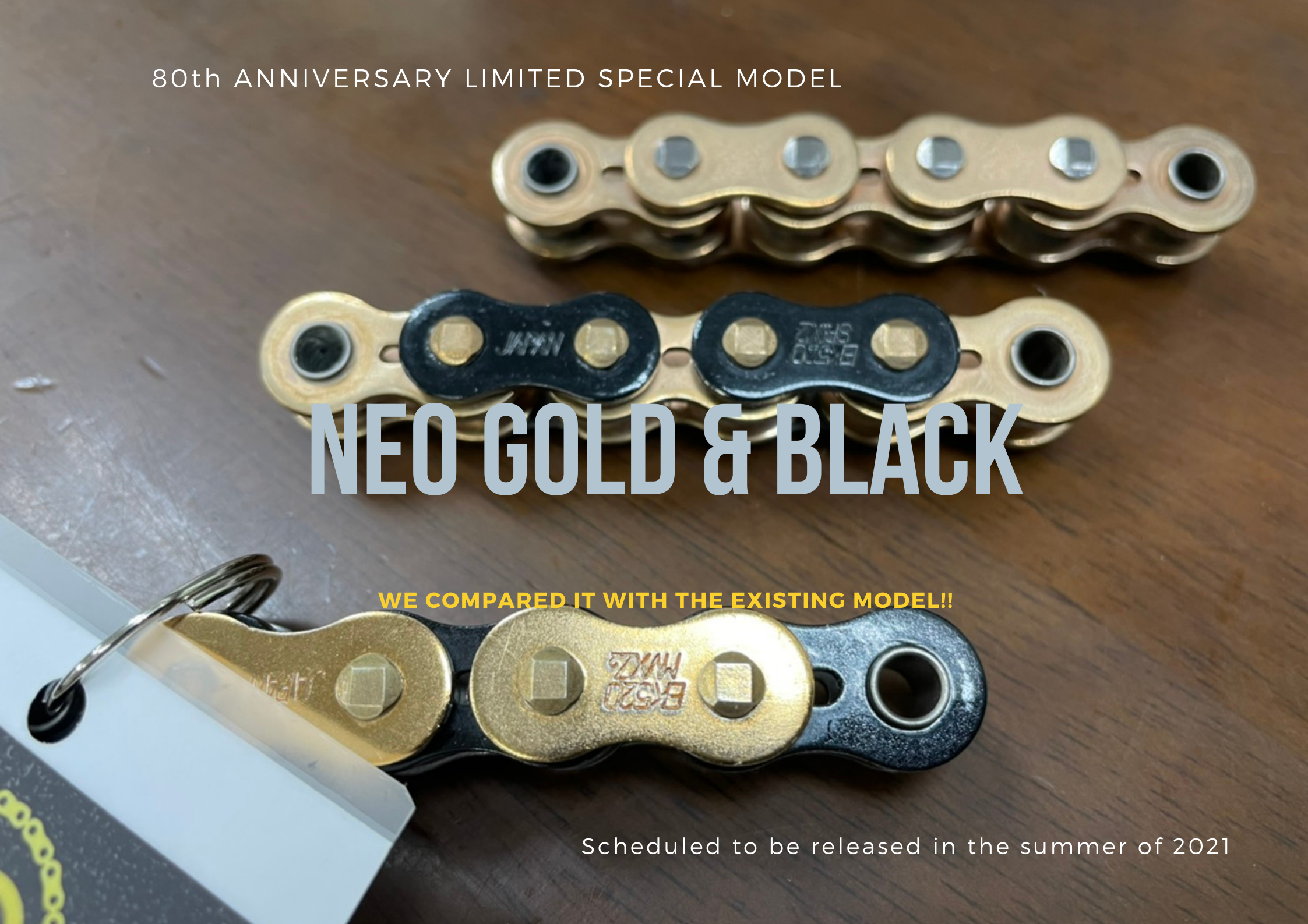 江沼チヱン EK 創業 80周年記念限定モデル NEO GOLD & BLACK