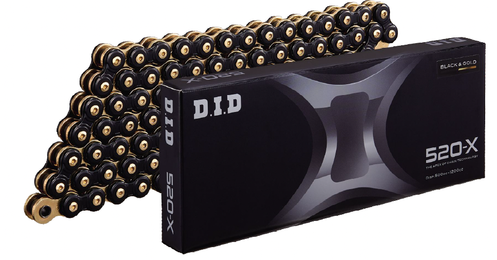 DID 大同工業・鍛造プレート採用D.I.D Xシリーズ